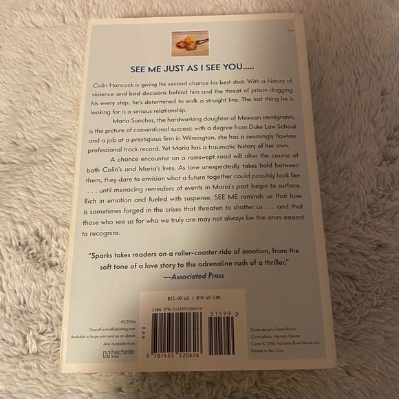 Book: See Me - Nicholas Sparks - Picture 2 of 3